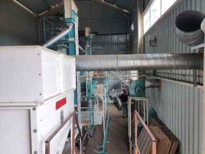 ТЕХНОЛОГИЧНА ЛИНИЯ ЗА ПОЧИСТВАНЕ, СОРТИРАНЕ И ПАКЕТИРАНЕ НА КОРИАНДЪР, ГРАДИНСКИ ФАСУЛ, БАКЛА И РЕЗЕНЕ